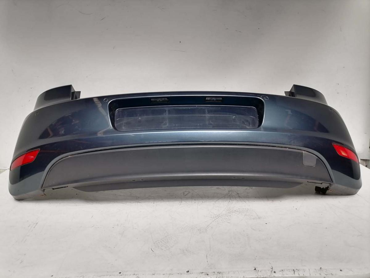VW Golf 6 original Sto&szlig;stange Stossf&auml;nger hinten LC5F Blue Graphit Flie&szlig;heck Bj.2010